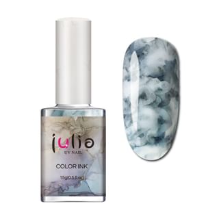 Cosplus - Julia UV Nail Color Ink CI02 Black, 15g, 63 g, 4713233394001