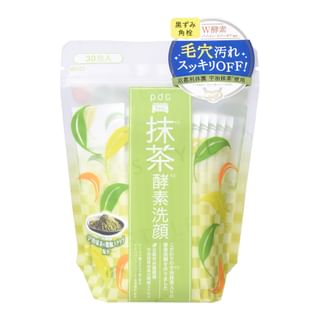 pdc - Wafood Made Matcha Enzyme Face Wash Powder, 30 pcs, 36 g, 4961989409375