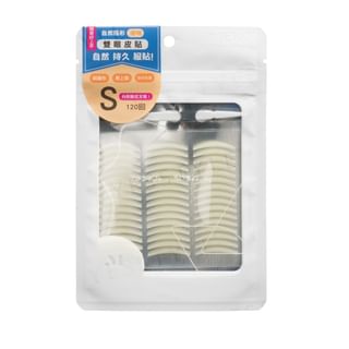 MEKO - Natural Invisible Transparent Double Eyelid Tape S, 120 pcs, 50 g, 4712862903943