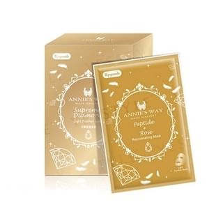 Annie’s Way - Peptide Rose Rejuvenating Mask, 10 pcs, 150 g, 4712757599862
