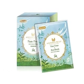 Annie’s Way - Tea Tree Burdock Anti-Acne Mask, 10 pcs, 324 g, 4712757599824
