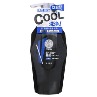 Rohto Mentholatum - 50 Megumi Men Anti-Hair Loss Shampoo Fresh, 350ml, 435 g, 4895186012734