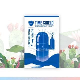 BRIDGE 24/7 - Time Shield Cactus Extract Hydra Soothing Facial Mask Small Size, 12 pcs, 300 g, 4712757599930