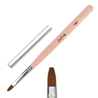 Cosplus - Julia Macaron Nail Art Brush Flat F#2, 1 pc, 30 g, 4713233398320