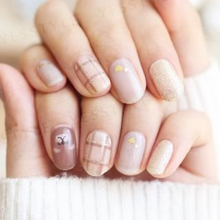 Lunacaca - Graceful Bear Nail Art Sticker, 24 pcs, 50 g, 4892022007982