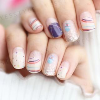 Lunacaca - Water Sailboat Nail Art Sticker, 24 pcs, 50 g, 4892022007989