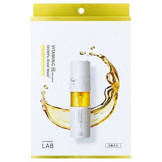 JPS LABO - Unlabel Lab Vitamin C Sheet Mask, 3 pcs, 150 g, 4573350881842