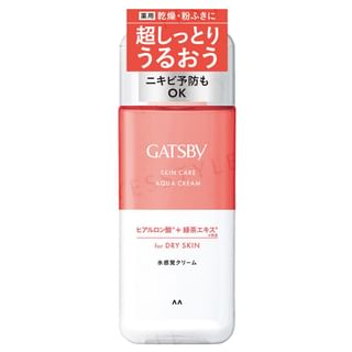 Mandom - Gatsby Skin Care Aqua Cream, 200ml, 240 g, 4902806122084