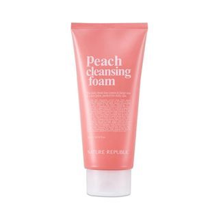 NATURE REPUBLIC - Daily Freah Peach Cleansing Foam, 300ml, 600 g, 8806173457328