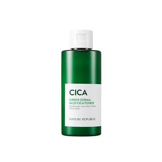 NATURE REPUBLIC - Green Derma Mild cica Toner, 150ml, 380 g, 8806173470242