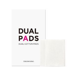 TOSOWOONG - Dual Cotton Pads, 60 pads, 150 g, 8809179106894