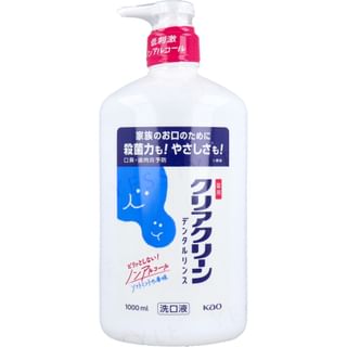 Kao - Clear Clean Mouthwash Soft Mint, 1000ml, 1092 g, 4901301263452