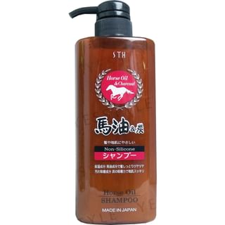STH - Horse Oil & Charcoal Shampoo, 600ml, 690 g, 4516156210096