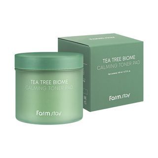Farm Stay - Tea Tree Biome Calming Toner Pad, 140ml, 350 g, 8809783322765