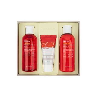 Farm Stay - Collagen Essential Moisture Skin Care Special Set, 3 pcs, 900 g, 8809809800239