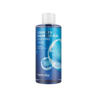 Farm Stay - Collagen & Hyaluronic Acid Hydrating Toner, 300ml, 600 g, 8809809800703