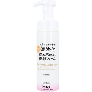 MAX - Additive-free Face Wash Foam, 200ml, 260 g, 4902895039843