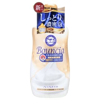 Cow Brand Soap - Bouncia Body Soap Premium Moist, 460ml, 545 g, 4901525010467