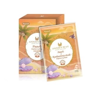 Annie’s Way - Pearl Hyaluronic Acid Brightening Mask, 10 pcs, 300 g, 4712757599848