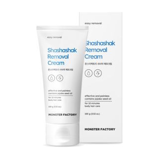 MONSTER FACTORY - Shashashak Removal Cream, 100g, 132 g, 8809665916075