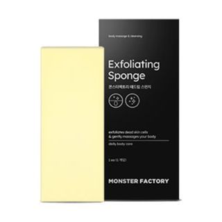 MONSTER FACTORY - Exfoliating Sponge, 1 pc, 50 g, 8809665917300