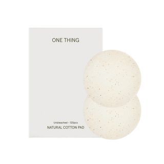 ONE THING - Unbleached Cotton Pad Refill, 120 pads, 72 g, 8809704190657