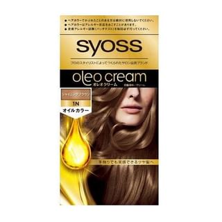 syoss - Oreo Cream Hair Color 1N Shining Brown, 1 Set, 150 g, 4987234361403
