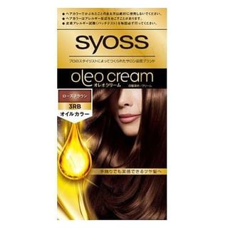 syoss - Oreo Cream Hair Color 3RB Rose Brown, 1 Set, 150 g, 4987234362134