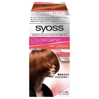 syoss - Colorgenic Milky Hair Color OP02 Ginger Orange, 1 Set, 200 g, 4987234362370