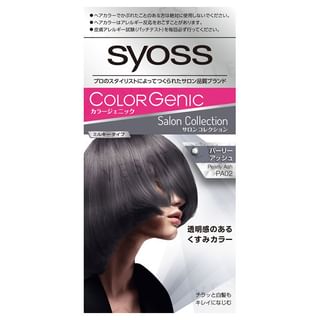 syoss - Colorgenic Milky Hair Color PA02 Pearly Ash, 1 Set, 200 g, 4987234362301