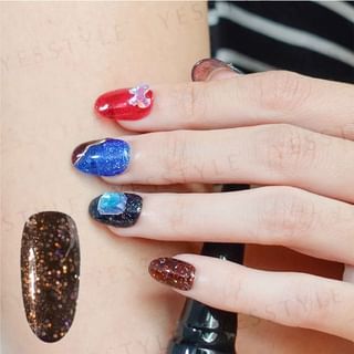 Cosplus - Nouveau Collection Nail Color Gel Neon Star Sand WS65 Hoag’s Object, 12ml, 50 g, 4713233397897