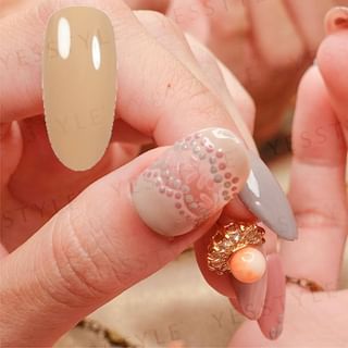 Cosplus - Nouveau Collection Nail Color Gel Nostalgic WS71 Gold Frame Glasses, 12ml, 50 g, 4713233397958
