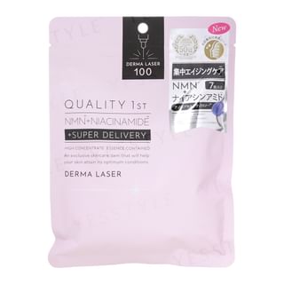 Quality First - Derma Laser Super NMN + Niacinamide Mask, 7 pcs, 224 g, 4560401461498