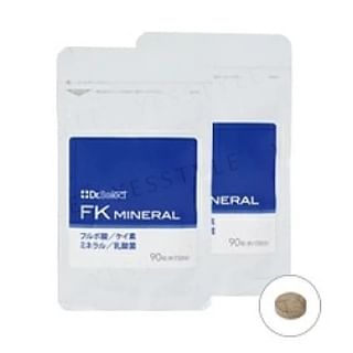 Dr.Select - FK Mineral (Set of 2), 0.2g x 90 tablets (set of 2), 200 g, 4580482173325