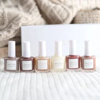 AQUA LALA - Classic 24K Gold Leaf Nail Polish Gift Set, 6 pcs, 477 g, 4892023001005