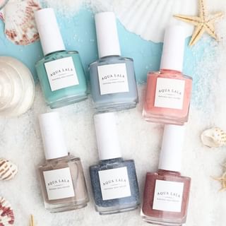AQUA LALA - Flying Aegean Sea Nail Polish Gift Set, 6 pcs, 477 g, 4892023001016