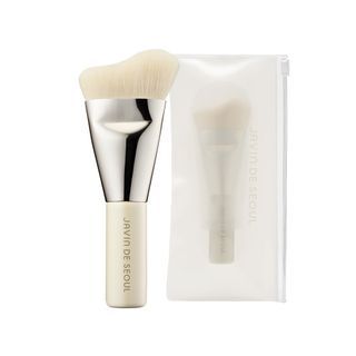 JAVIN DE SEOUL - Bloom Foundation Brush Mini, White, 50 g, 8809298734848