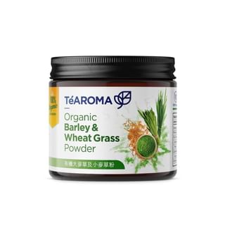 TeAROMA - Organic Barley and Wheatgrass Powder 100g, 100g, 120 g, 48950030100