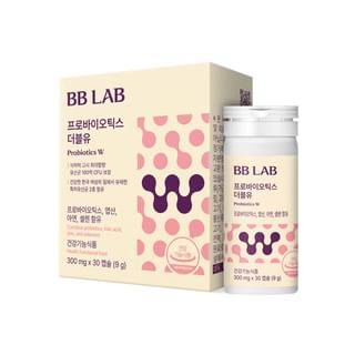 Nutrione - BB LAB Probiotics W, 2024 Version - 300mg x 30 capsules, 50 g, 8809514641516