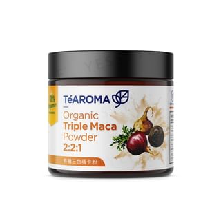 TeAROMA - Organic Triple Maca Powder, 125g, 165 g, 48960060125