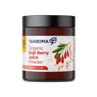 TeAROMA - Organic Goji Berry Juice Powder 125g, 125g, 145 g, 48940030125