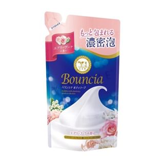 Cow Brand Soap - Bouncia Airy Bouquet Body Soap, 360ml Refill, 415 g, 4901525011075