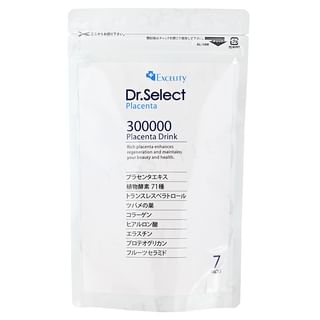 Dr.Select - 300000 Placenta Drink, 15g x 7 pcs, 133 g, 4580482175176