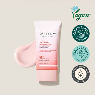 Mary&May - Vegan Primer Glow Sun Cream, 50ml, 75 g, 8809670682019