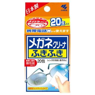 Kobayashi - Clearwipe Lens Cleaner Sheet, 20 pcs, 70 g, 4987072027813
