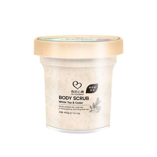 My Scheming - White Tea & Cedar Body Scrub, 400g, 460 g, 4713410996189
