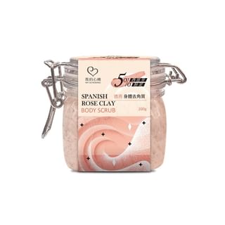My Scheming - Spanish Rose Clay Body Scrub, 200g, 323 g, 4713410995632