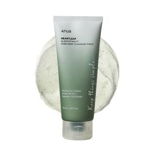 Anua - Heartleaf Quercetinol Pore Deep Cleansing Foam, 2024 Version - 150ml, 200 g, 8809640734427