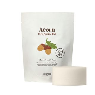 SKINFOOD - Acorn Pore Peptide Pad Refill Only, 30 pads, 161 g, 8809032674126