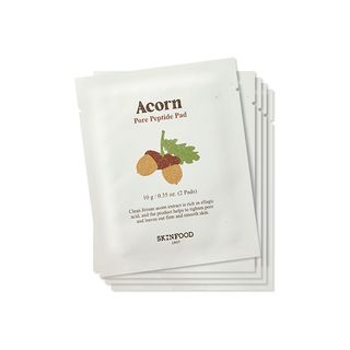 SKINFOOD - Acorn Pore Peptide Pad Pouch Set, 2 pads x 5 pcs, 88 g, 8809032674133